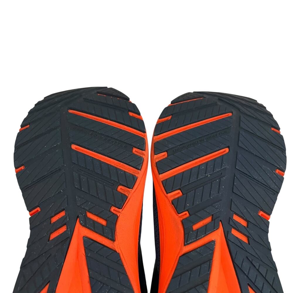Brooks Revel 5 Running Sneaker Shoes In Blue Orange Men Size 11 - Picture 11 of 14